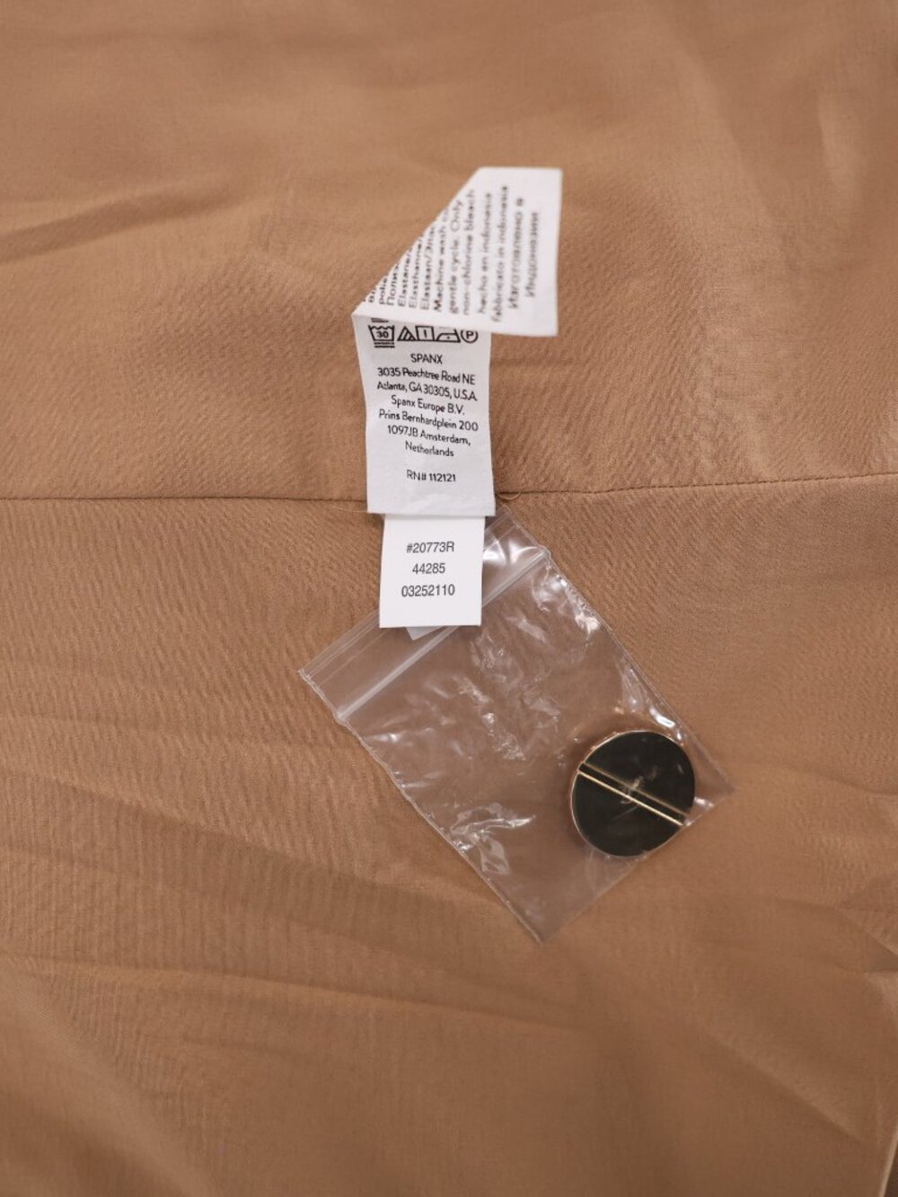 NWT Spanx jacket Womens small Perfect Asymmetrical Tailored Blazer Toffee 20773R - Picture 15 of 16
